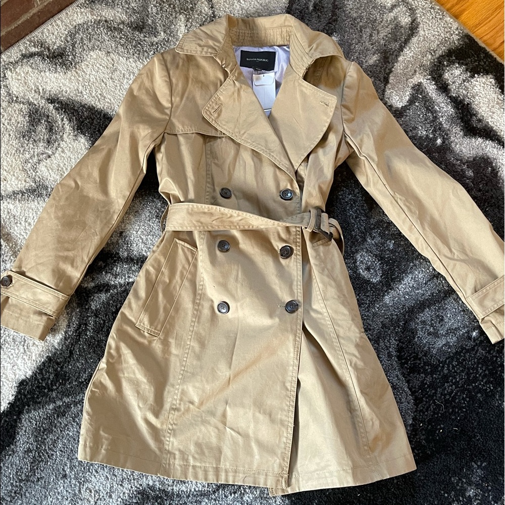 NWT banana republic trench coat